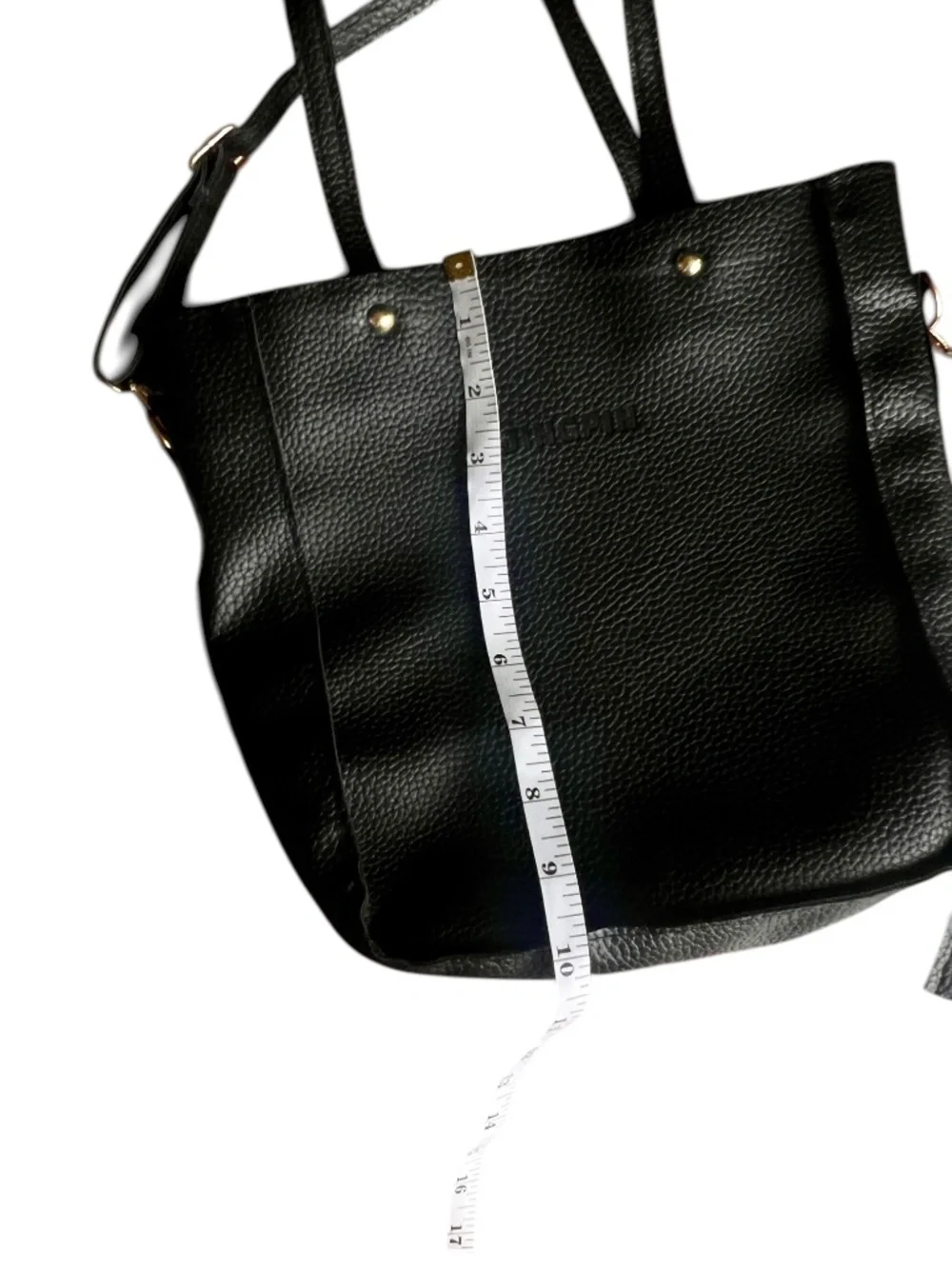 Jingpin 4pc Black Crossbody Set Purse Wristlet Zip & Coin Pouch NWOT - Picture 5 of 6